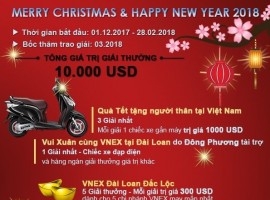 Chương trình khuyến mãi tết 2018