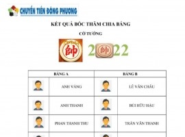 Tranh giải Cờ Tướng tại Công ty Kiều Hối Đông Phương